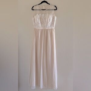 Chiffon Laced Gown